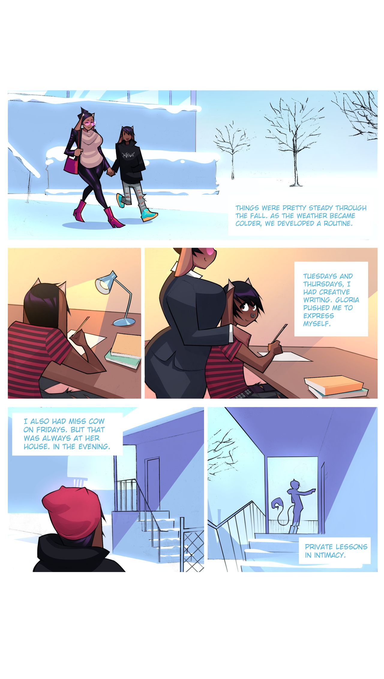 Wonderful Cow Teacher Gloria - Pt.2 Love Lessons page 2 full
