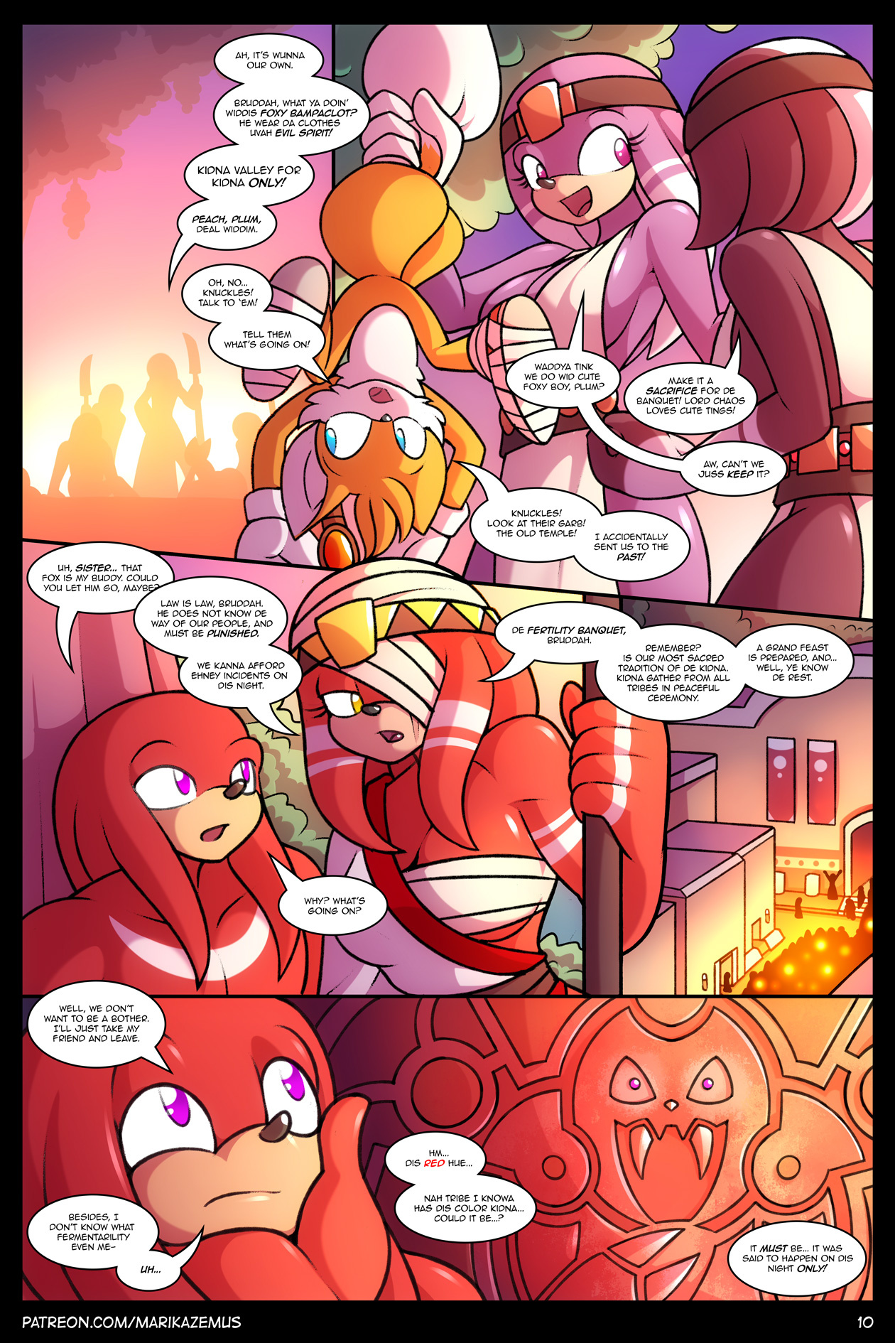 Sonic Boom: Echidna Nights page 10 full