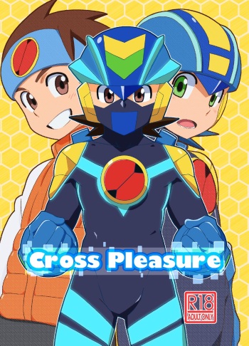 (C95) [WEST ONE (10nin)] Cross Pleasure (Rockman.EXE) cover