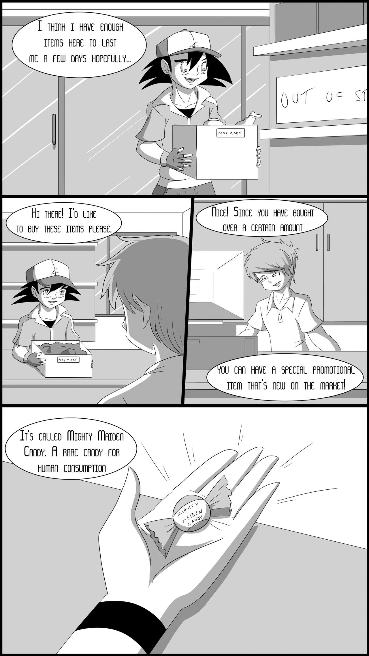 Sweet Candy Ash page 1 full