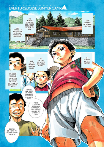 [Shounen Zoom (Shigeru)] EVER TURQUOISE SUMMER CAMP (Manga Shounen Zoom Vol. 21) [Spanish] [Avatar-kun] [Digital] cover