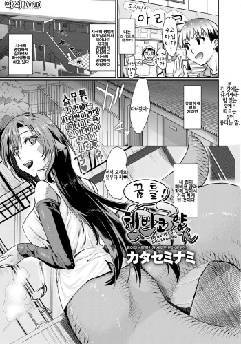 [Katase Minami] Nyorutto! Hebiko-san (COMIC Anthurium 030 2015-10) [Korean] [Digital] [LWND] cover