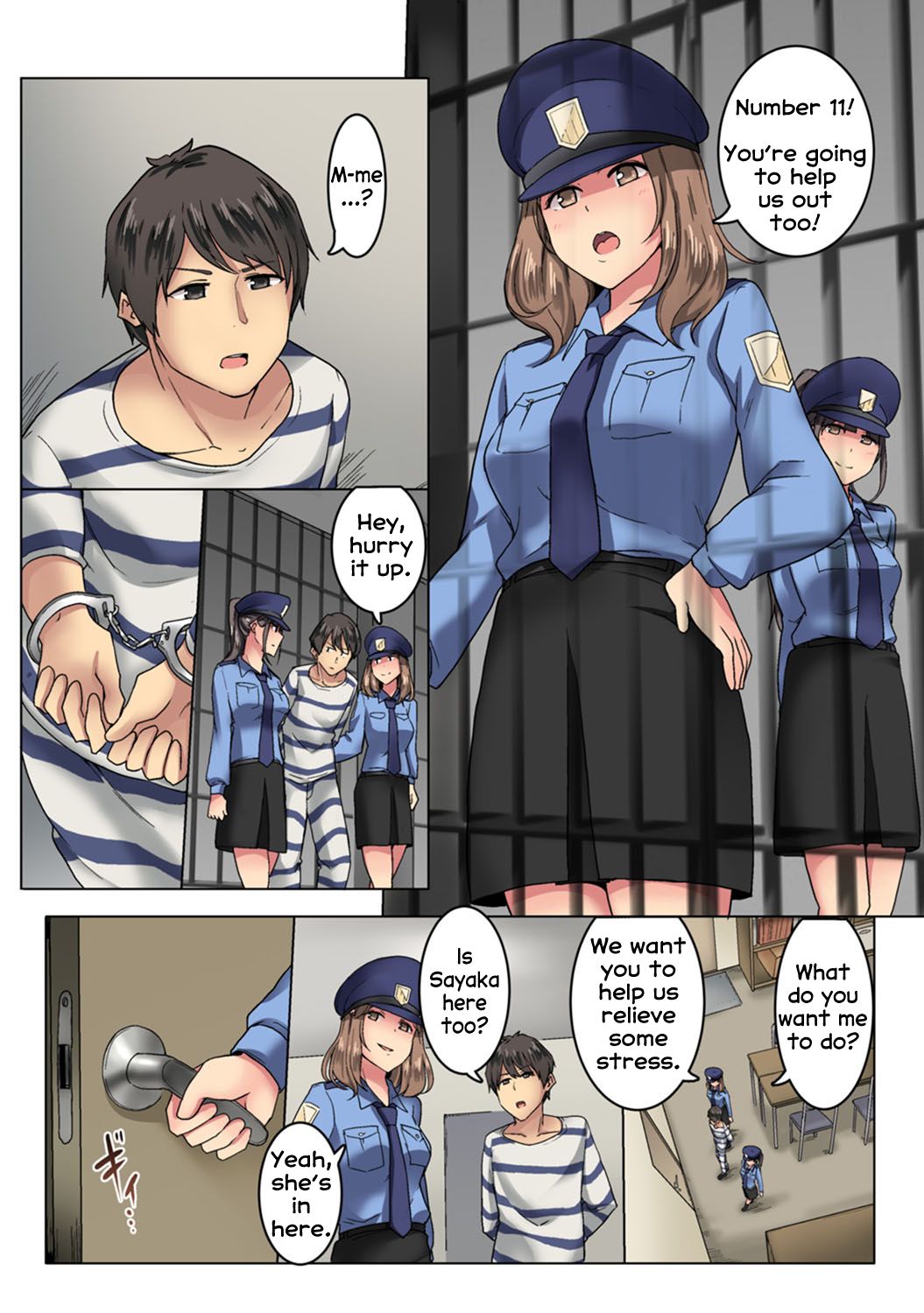 Kangoku Zemi Kanshu ni Zettai Fukujuu o Shiirarete... Ch.4 page 10 full