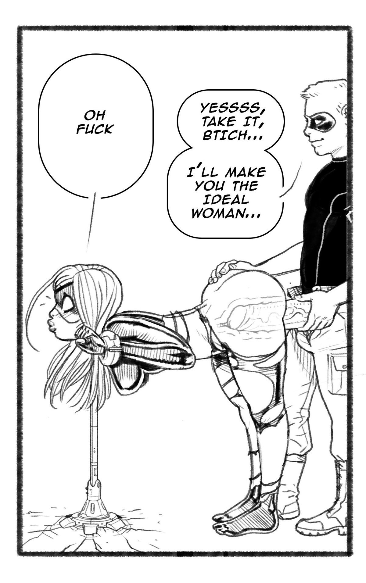 Empowered: Bimbofied! page 11 full