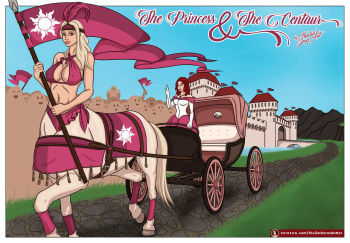 [Thalia Therasdotter] The Princess & The Centaur cover
