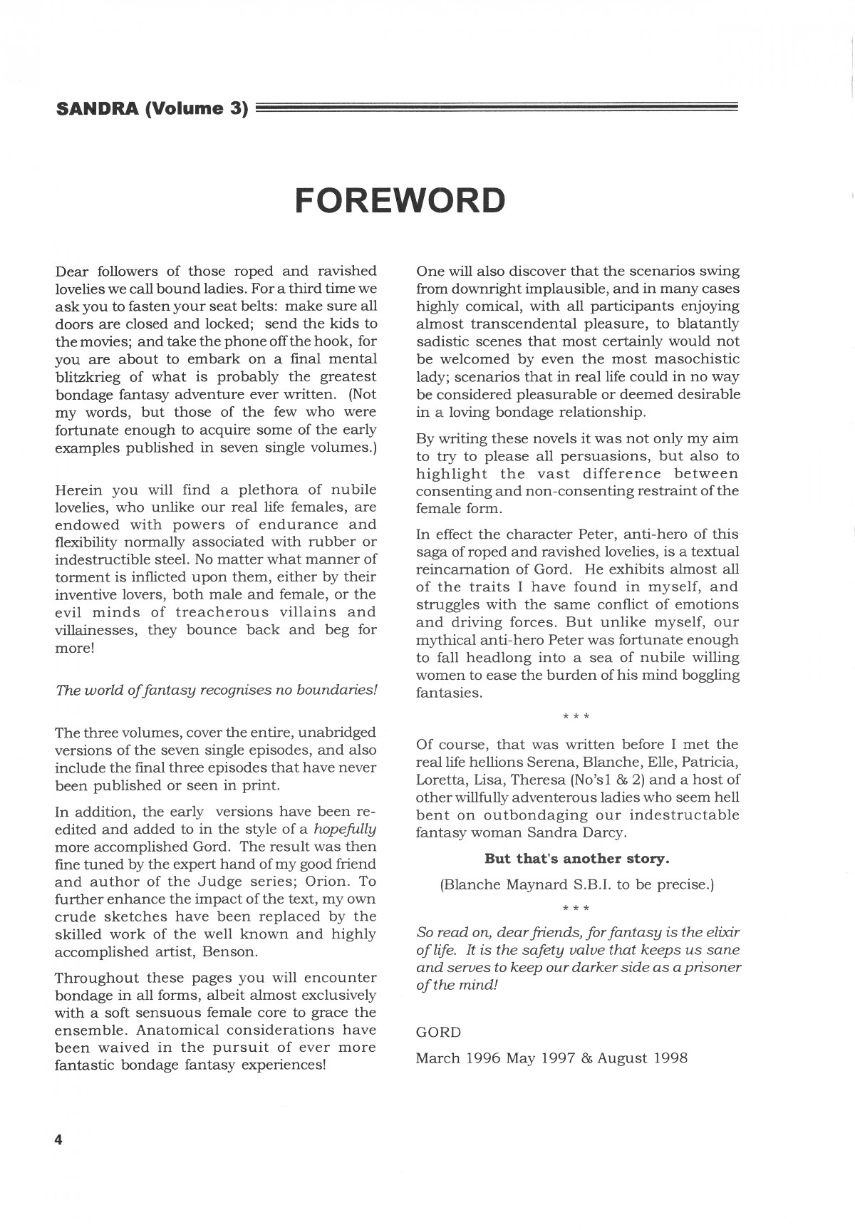 House of Gord HBD-04 - Sandra vol3. page 5 full