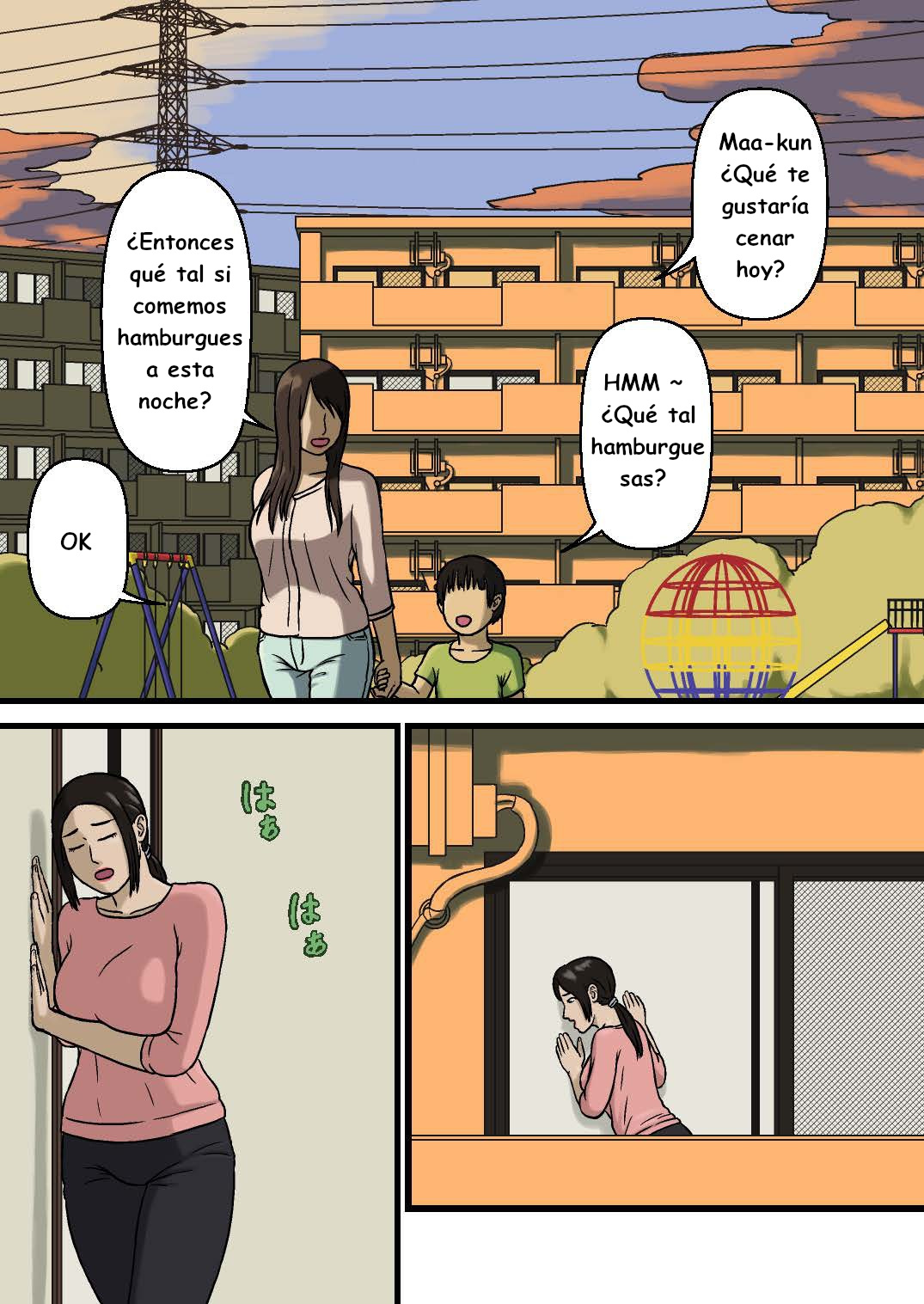 Hahaoya To Sukebe Na Musuko | Una madre y su hijo pervertido page 2 full