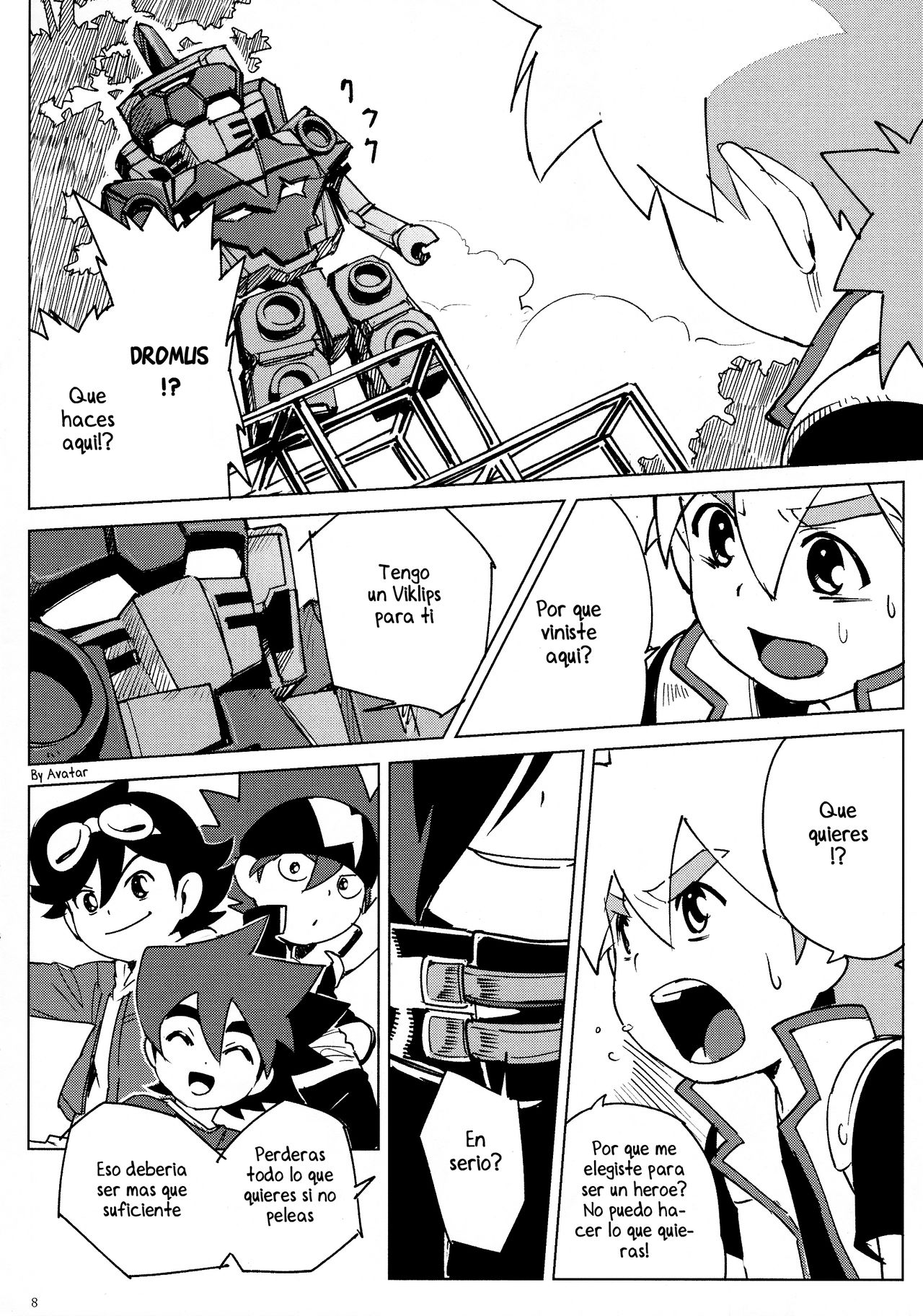 Tenmou Kaikai -Tenkai Knights Chooki Mason Tenkai Hon- page 7 full