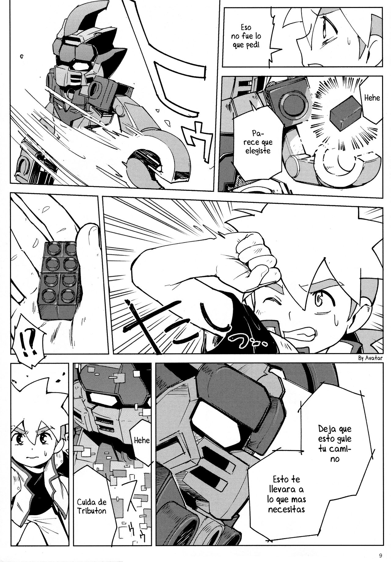 Tenmou Kaikai -Tenkai Knights Chooki Mason Tenkai Hon- page 8 full