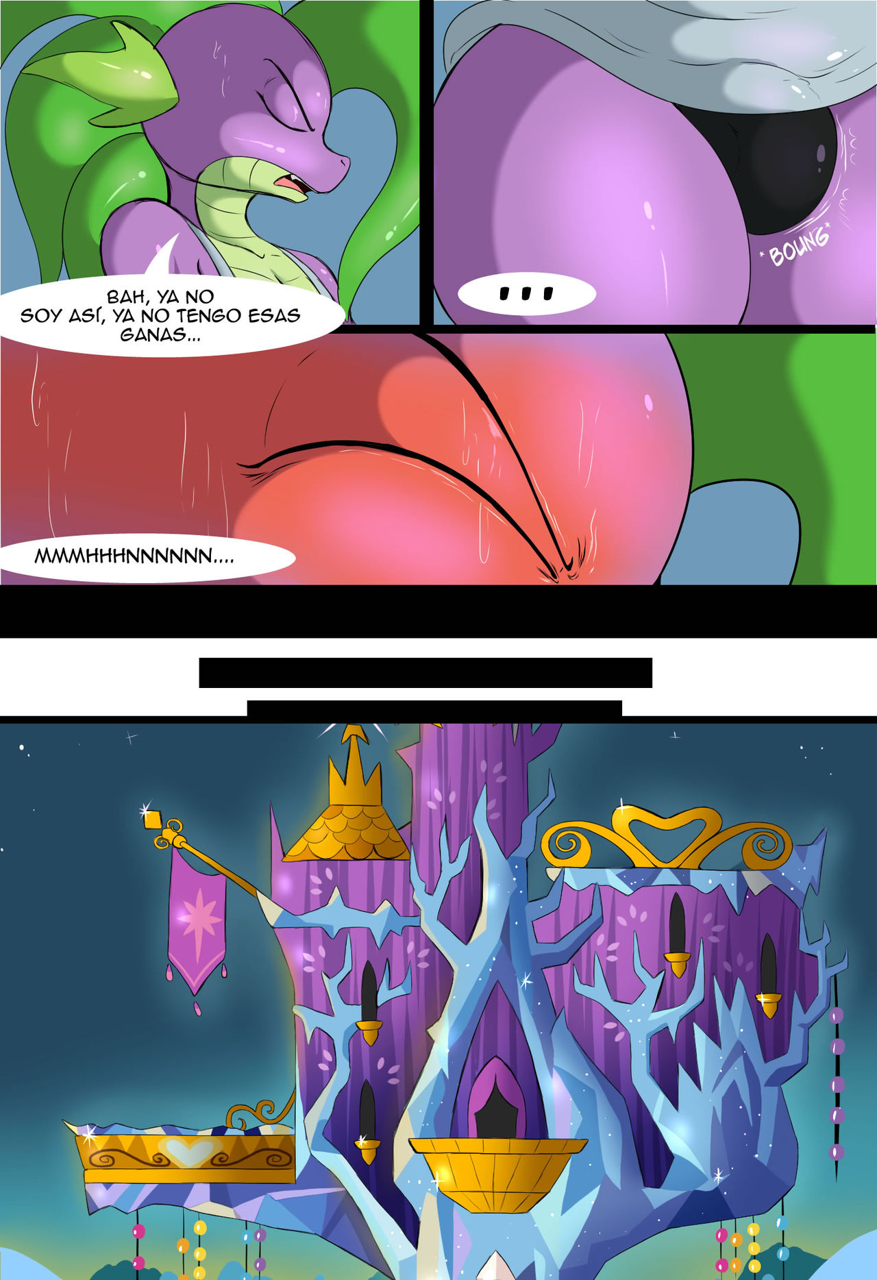 Temptation Short: Spike page 4 full