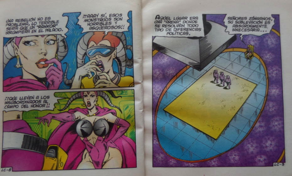 Fights and Thick at the Ring -  - Spanish page 6 full
