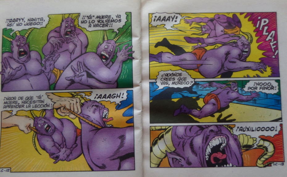 Fights and Thick at the Ring -  - Spanish page 8 full