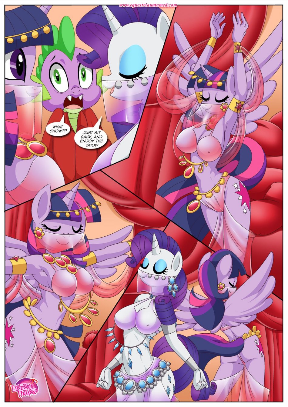 The Sultan and His Sirens page 9 full