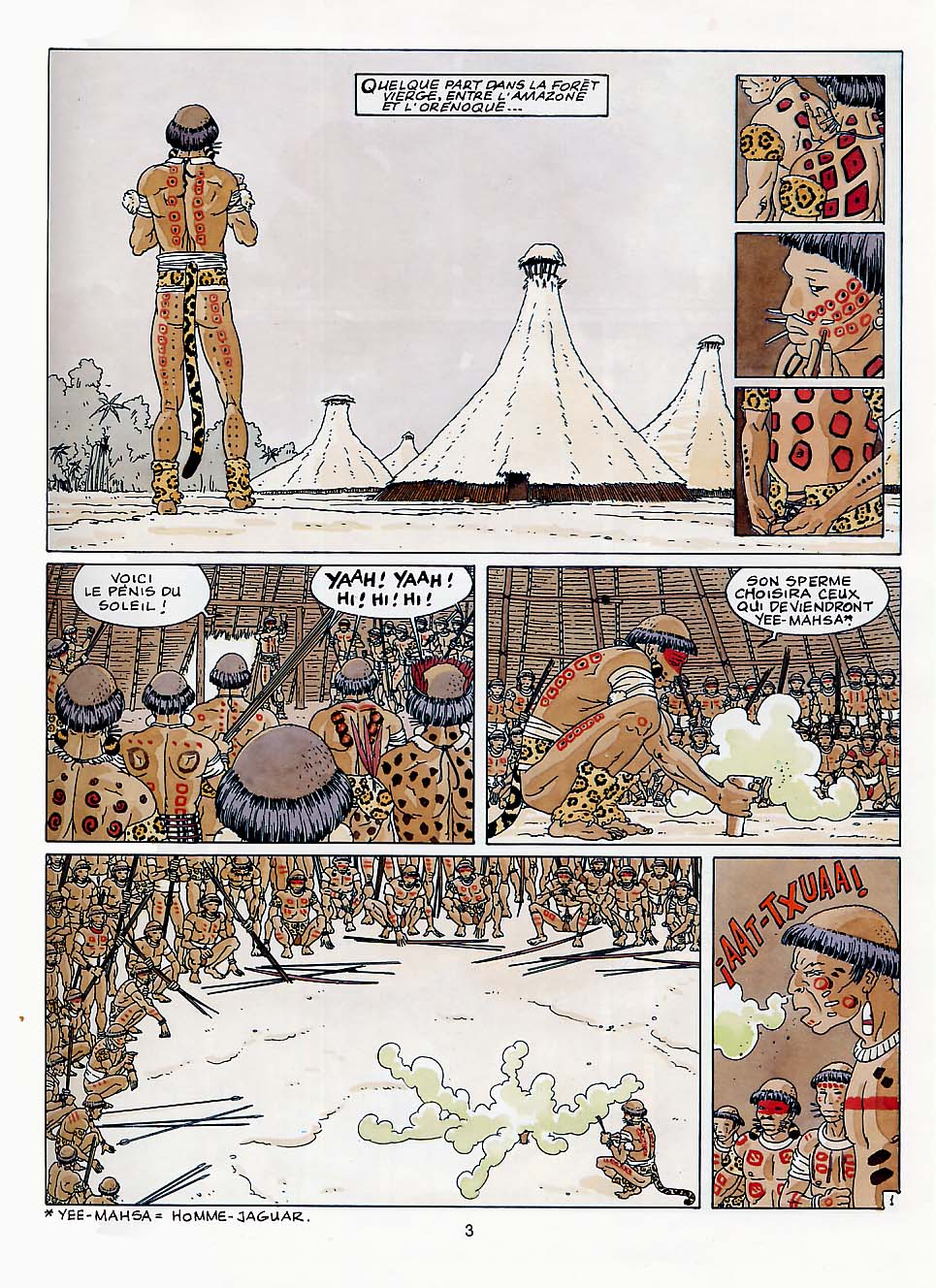 La Sueur du Soleil - 3 - le peuple Jaguar page 3 full