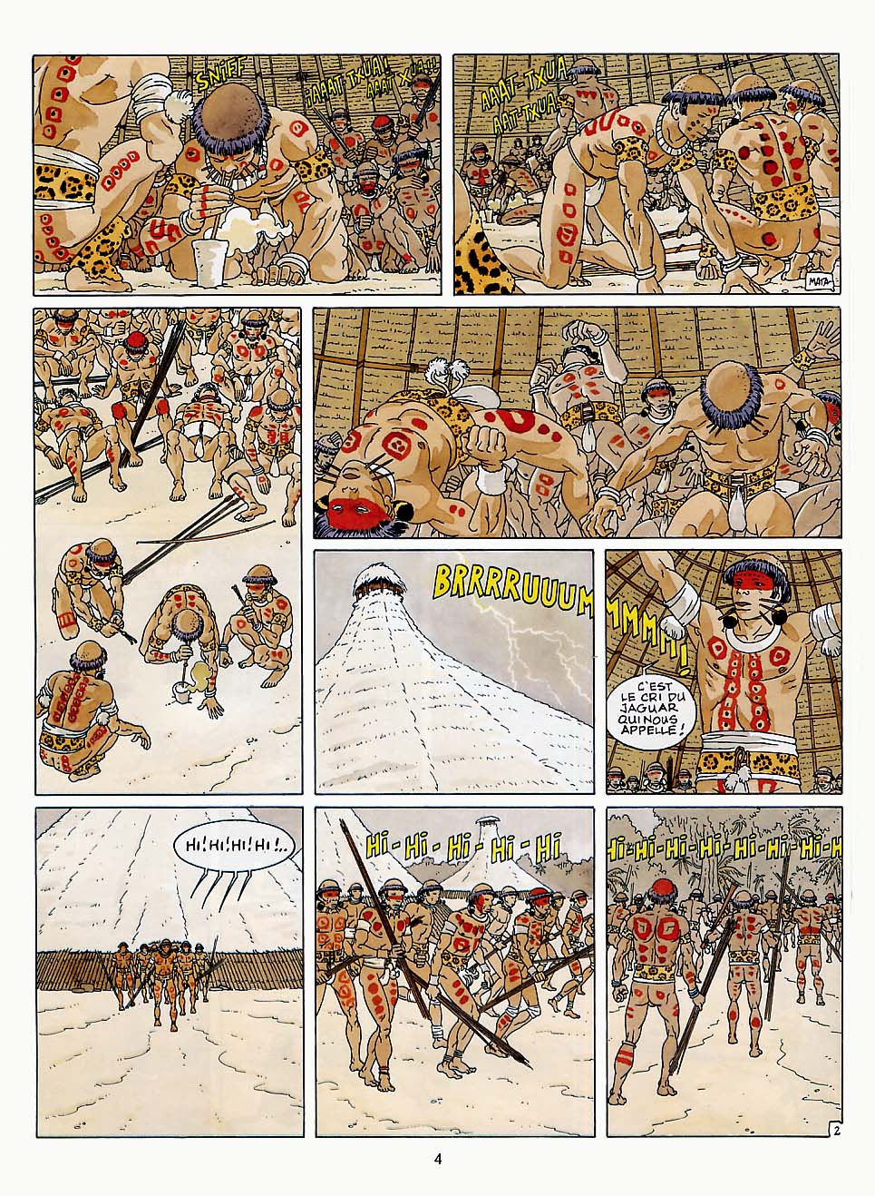 La Sueur du Soleil - 3 - le peuple Jaguar page 4 full