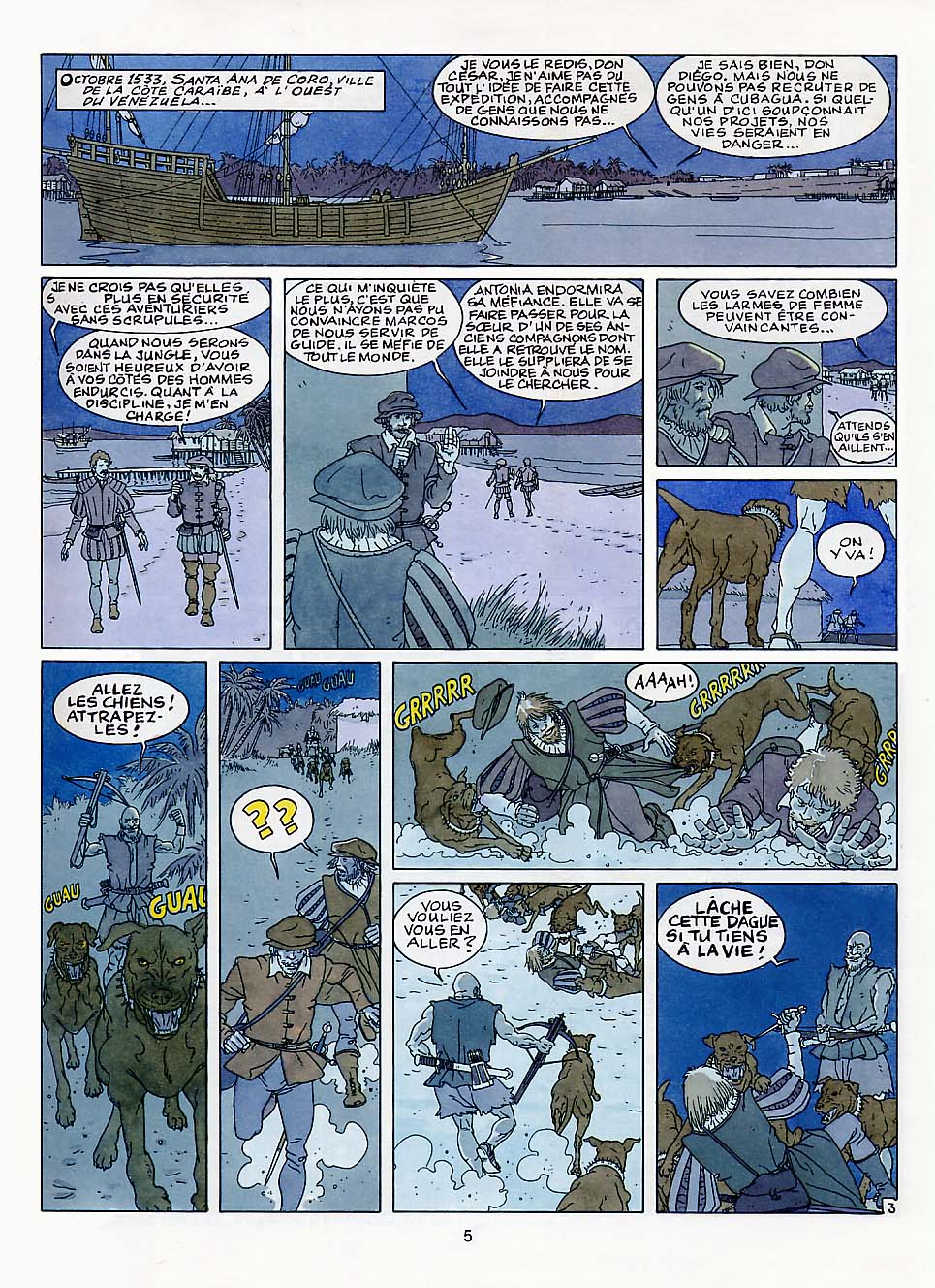 La Sueur du Soleil - 3 - le peuple Jaguar page 5 full