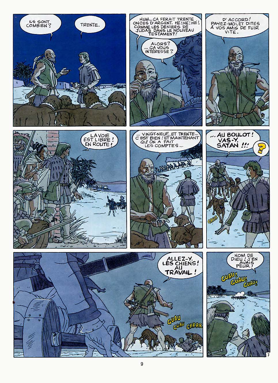 La Sueur du Soleil - 3 - le peuple Jaguar page 9 full