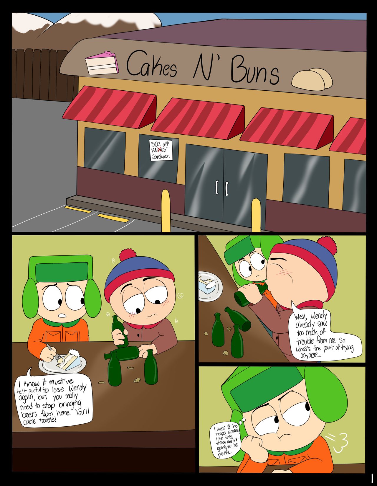 South Park Stan X Kyle page 1 full