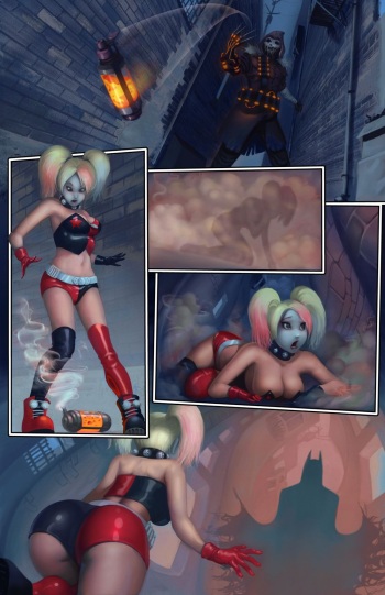 [Nyte] Harley's Madness (Batman) cover