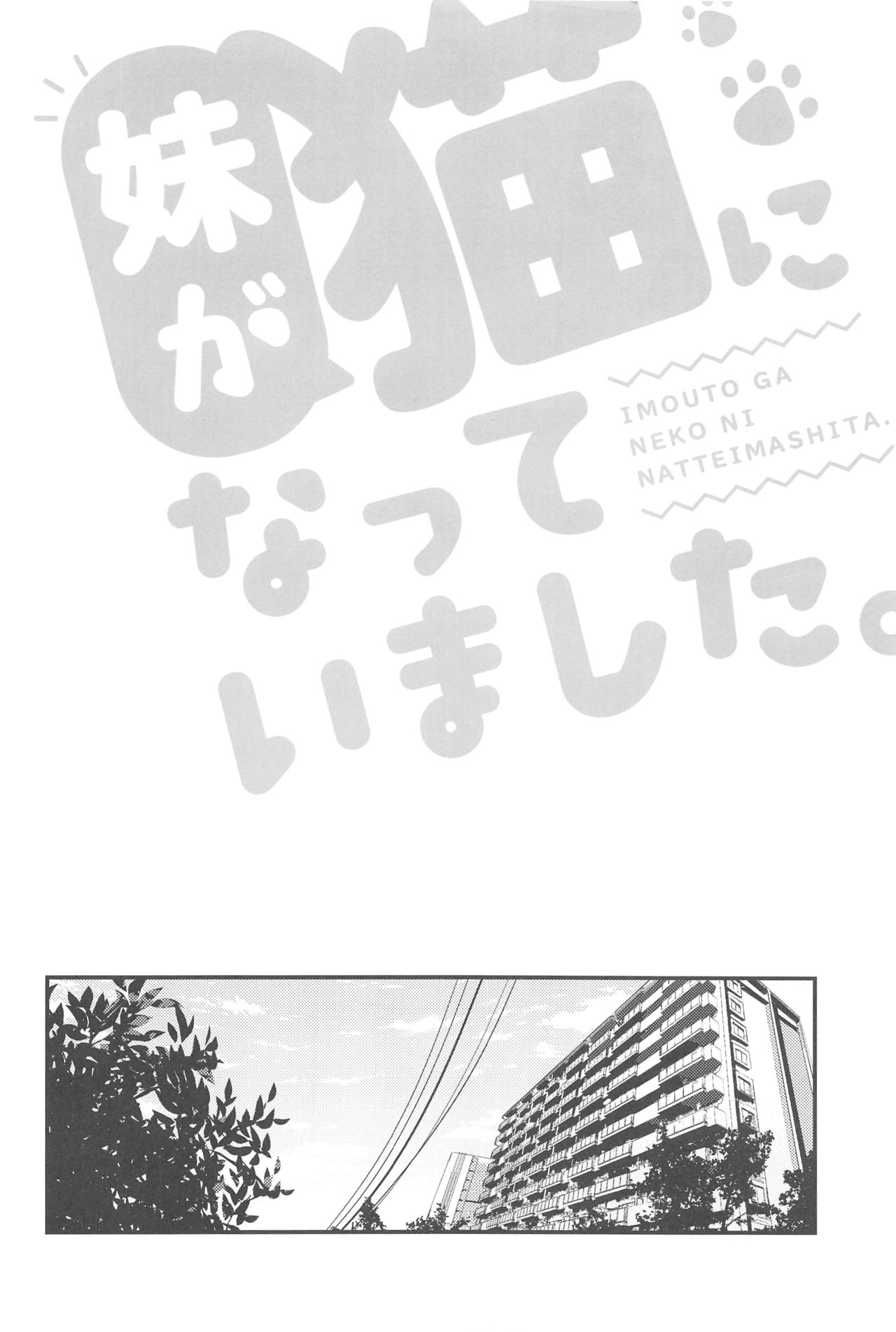 Imouto ga Neko ni Natteimashita. page 3 full