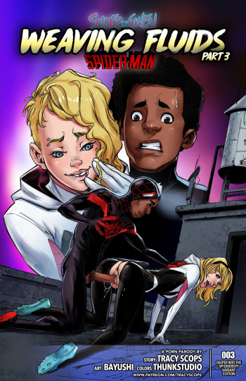 [Tracy Scops (Bayushi)] Weaving Fluids #3 (Spider-Man) cover