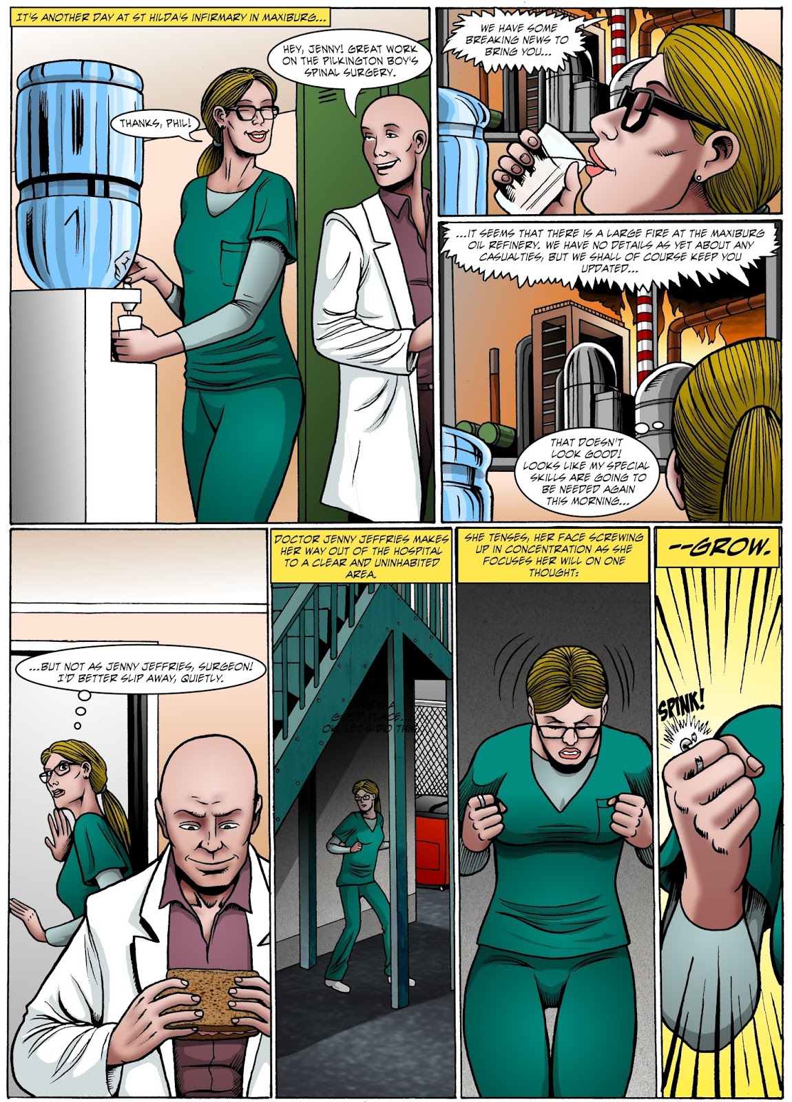 Giantess page 1 full