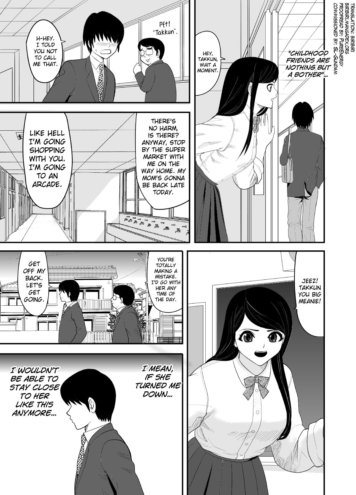 Kokuru no o Tamerattetara Itsunomanika Charao ni Hameraremakutteta Boku no Osananajimi page 3 full