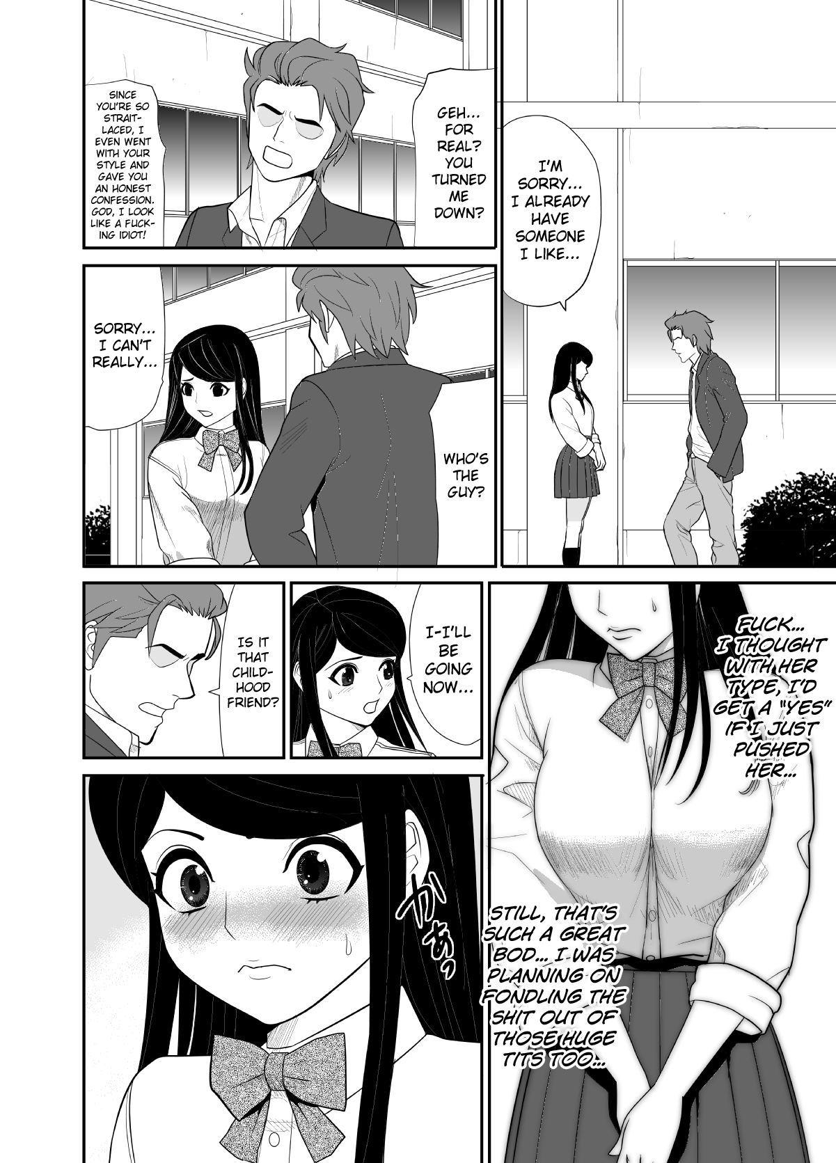 Kokuru no o Tamerattetara Itsunomanika Charao ni Hameraremakutteta Boku no Osananajimi page 4 full