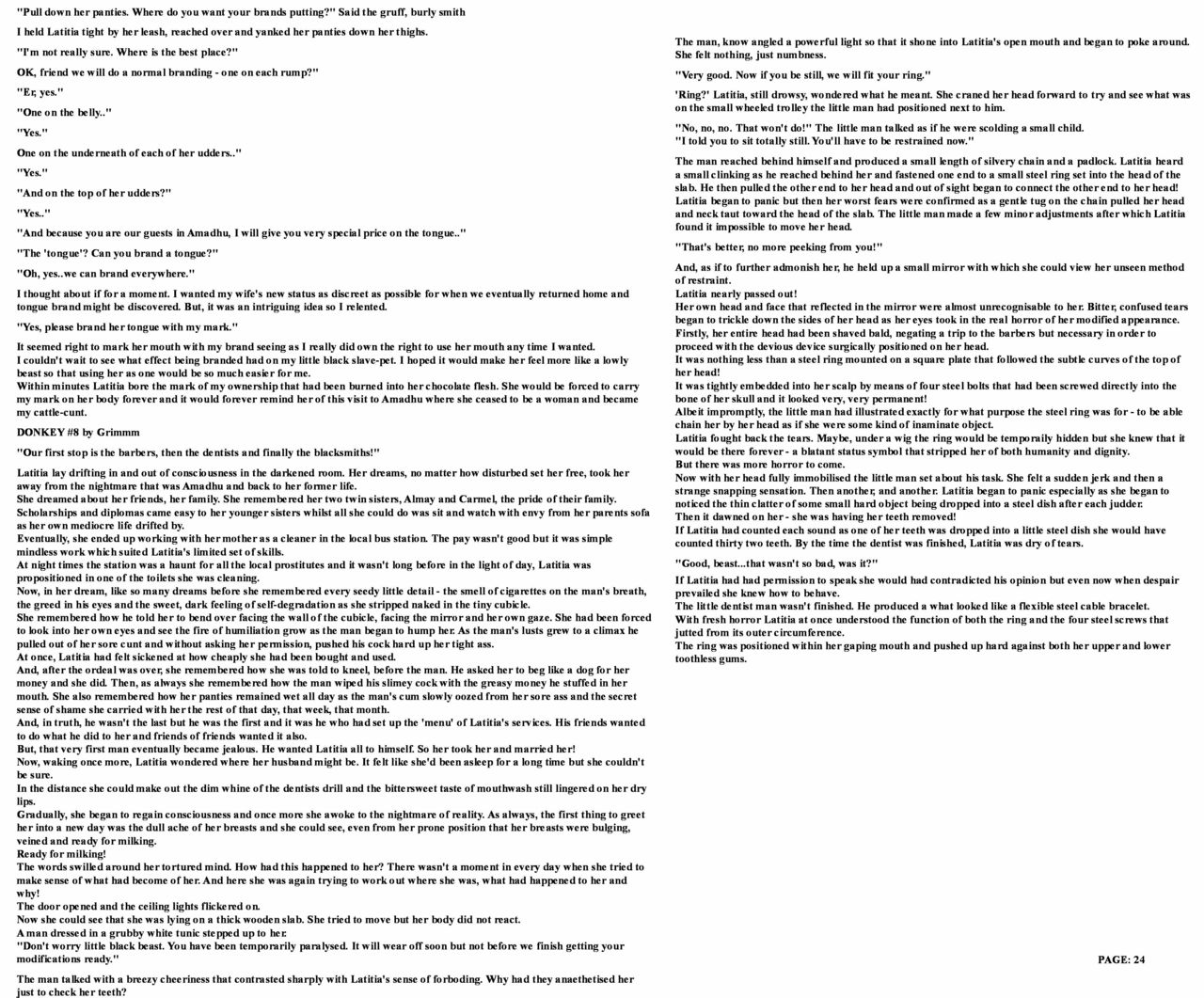 Donkey Benson with Text page 12 full