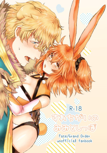(Super ROOT4to5 2019) [Hanikoko (Rando)] Surechigai no Mimi to Shippo (Fate/Grand Order) [Sample] cover