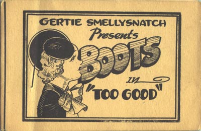 Boots in "Too Good" page 1 full