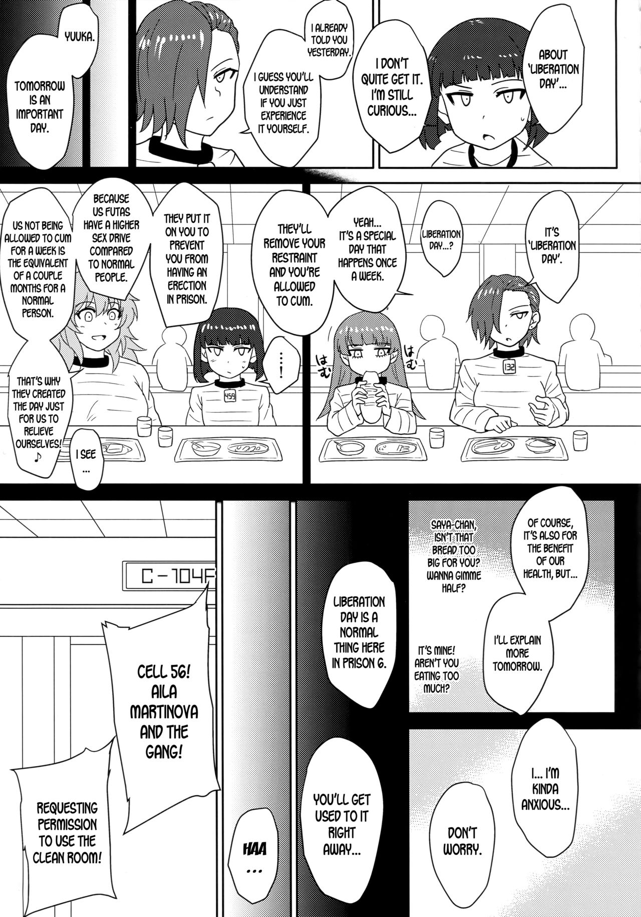 Futanari Prison 2 Dairoku Kangoku Houkoku Ni page 12 full