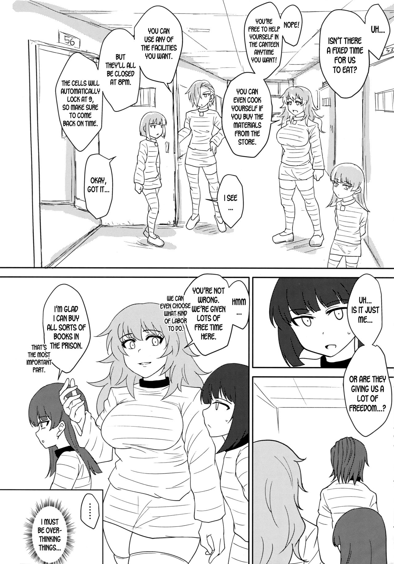 Futanari Prison 2 Dairoku Kangoku Houkoku Ni page 9 full