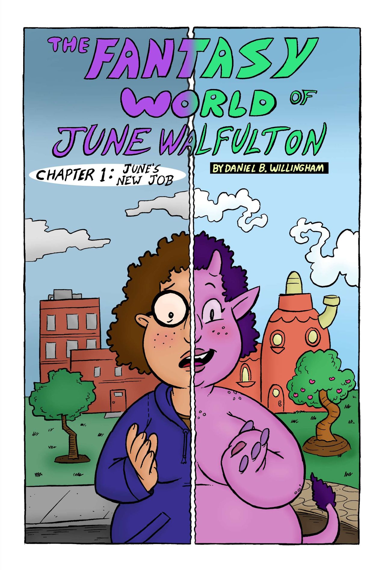 The Fantasy World of June Walfulton Ch. 1 page 1 full