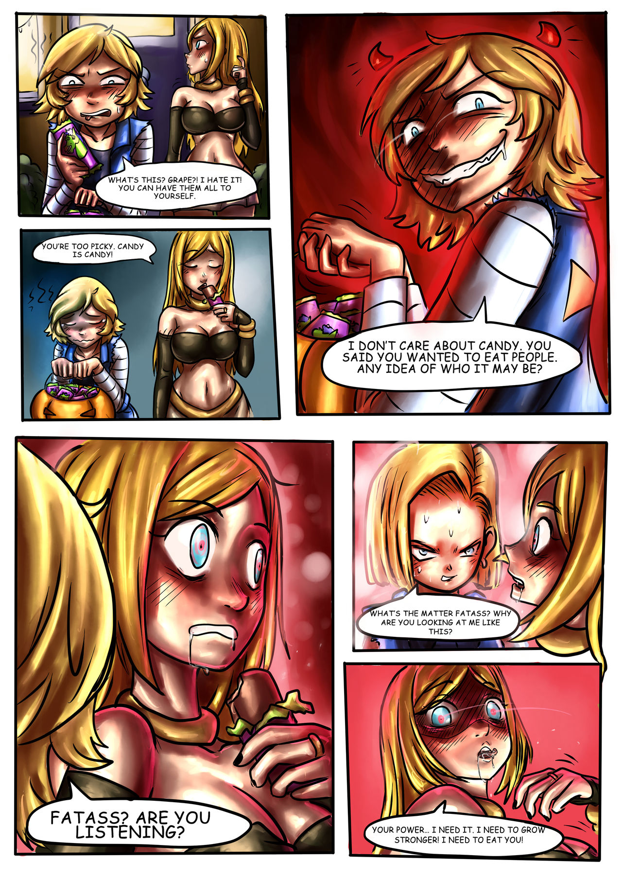 Gabi and Emily - Fun in Halloween page 3 full