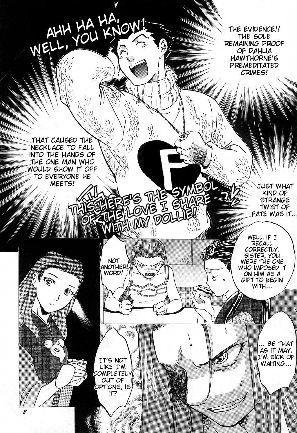 Bijin Joshidaisei Dokubutsu Coffee Konnyuu Jiken  | The College Darling's Poisoned Coffee Turnabout page 8 full