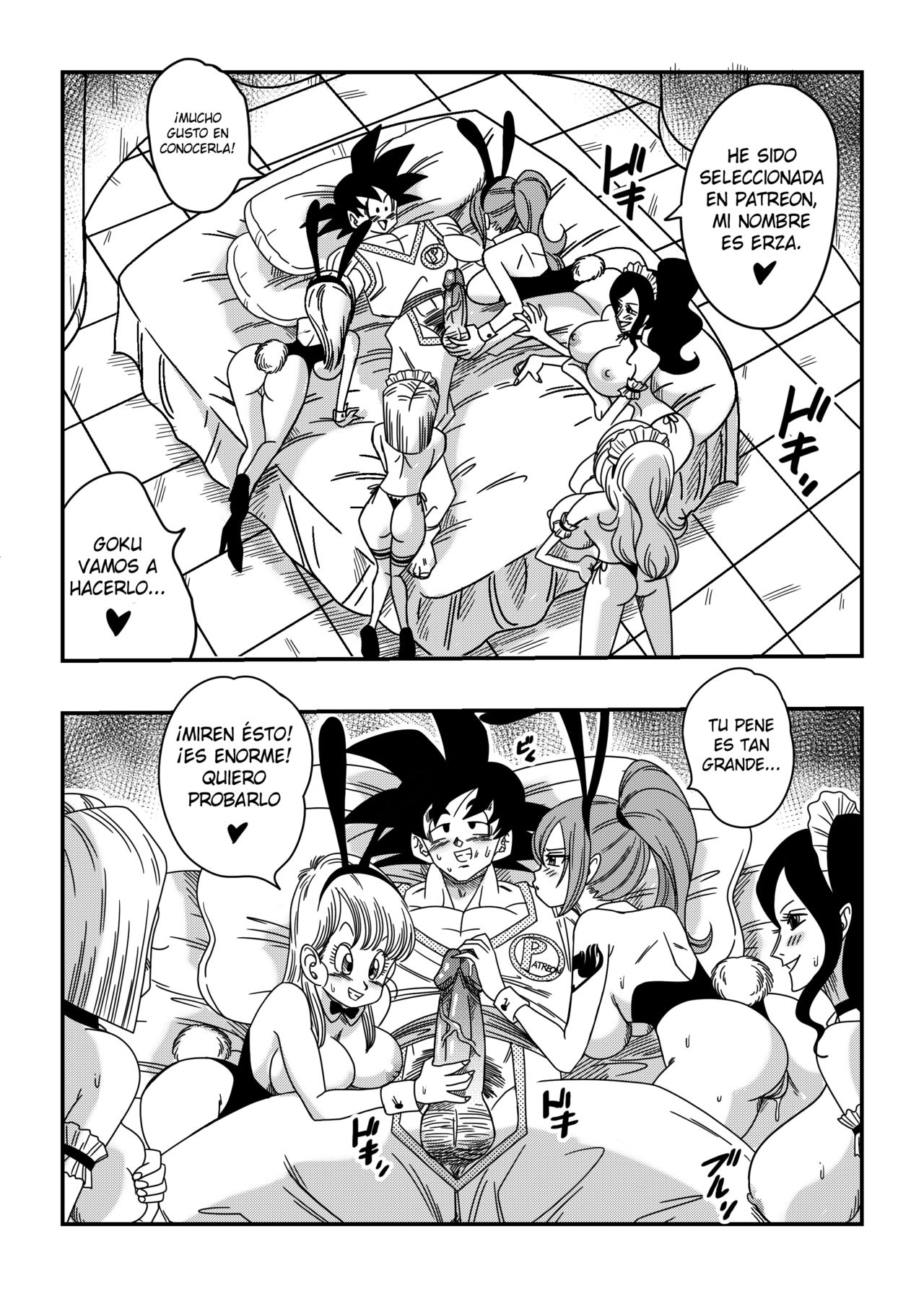Doujinshi Especial Harem de los Patreon page 2 full