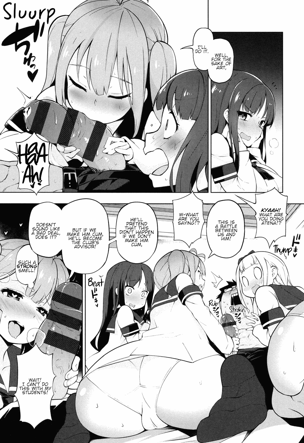 Ratai Geijutsubu!! | The Nude Art Club!! Ch. 1-3 page 9 full