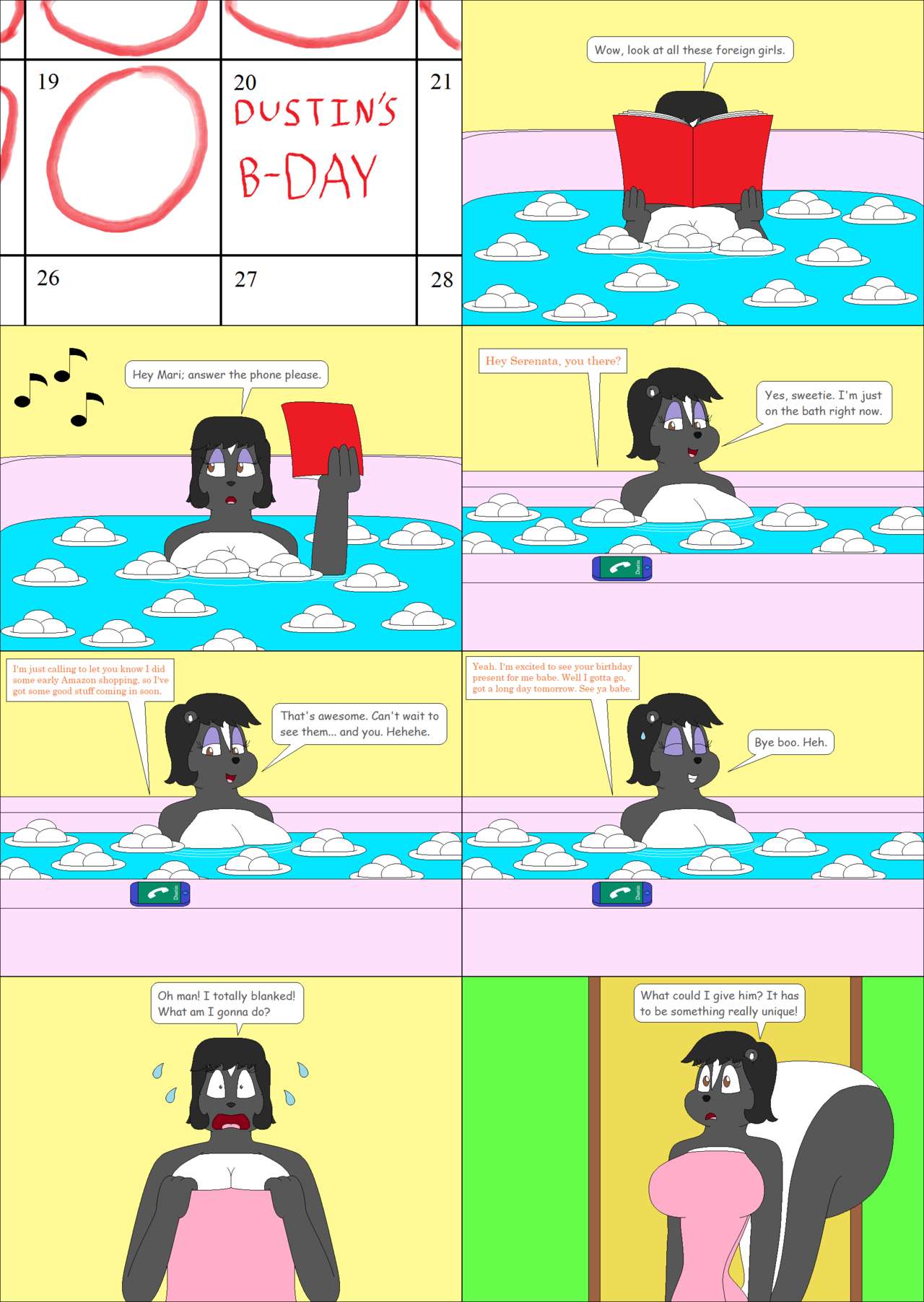 Staged Surprise by Toonfan0 page 1 full