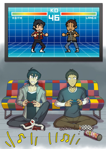 [Halleseed] Top Keith x Bottom Lance (Voltron: Legendary Defender) [English] [Digital] cover