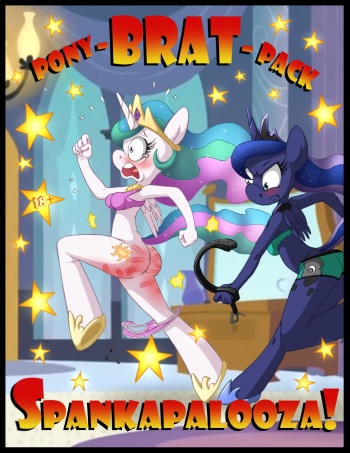 (Various) The Pony Brat Pack - Spankapalooza (My little pony) cover