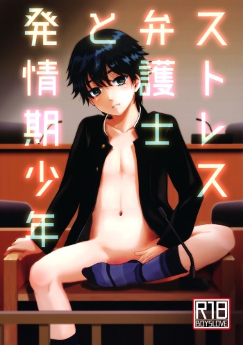 (COMITIA127) [Natsukanmi (Ko-ri Azuki)] Stress Bengoshi to Hatsujouki Shounen cover