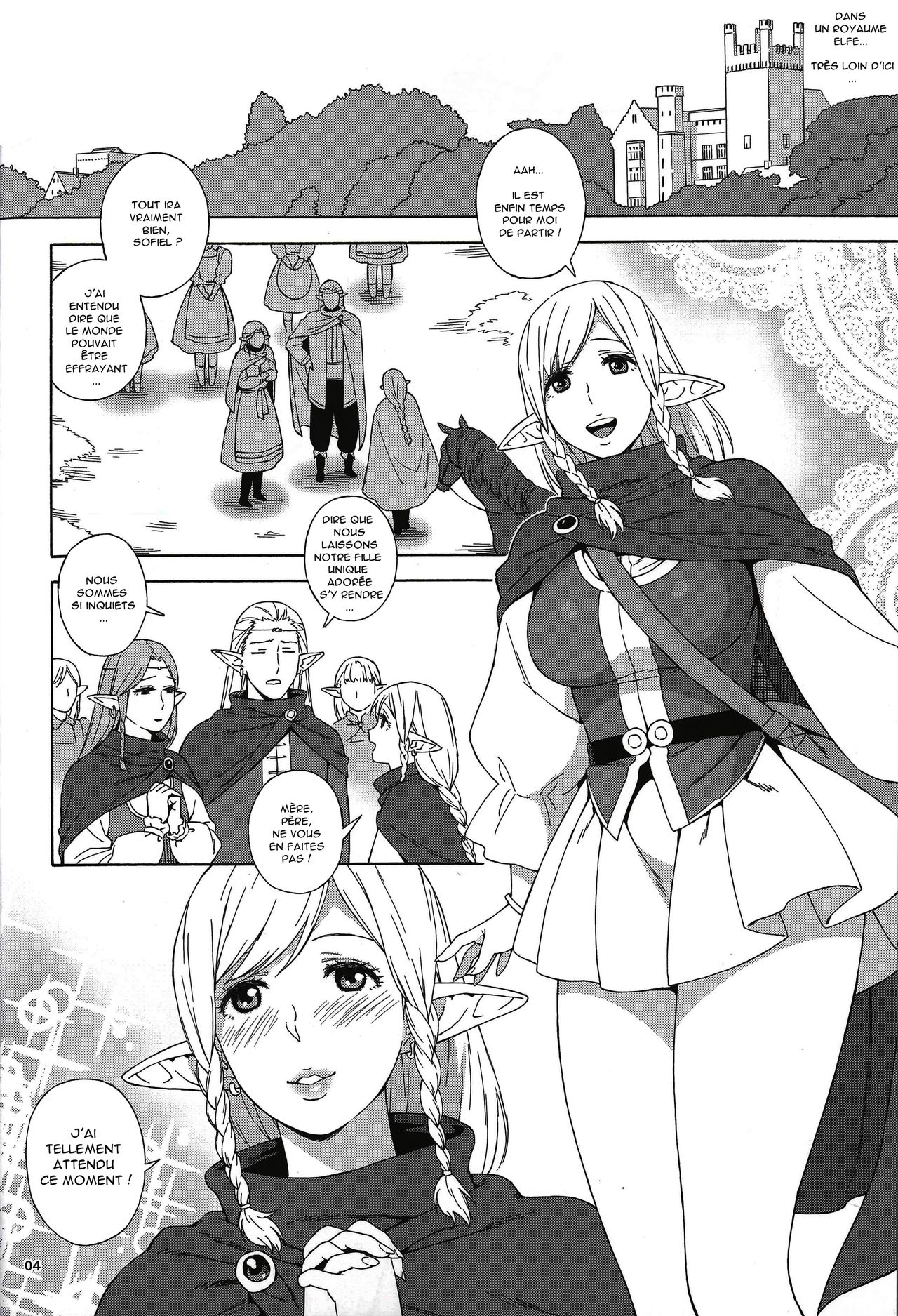 Tenkousei JK Elf 1 -Houkago Choukyou Jugyou- l'étudiante elfe transferée 1 -cours particuliers X- page 3 full