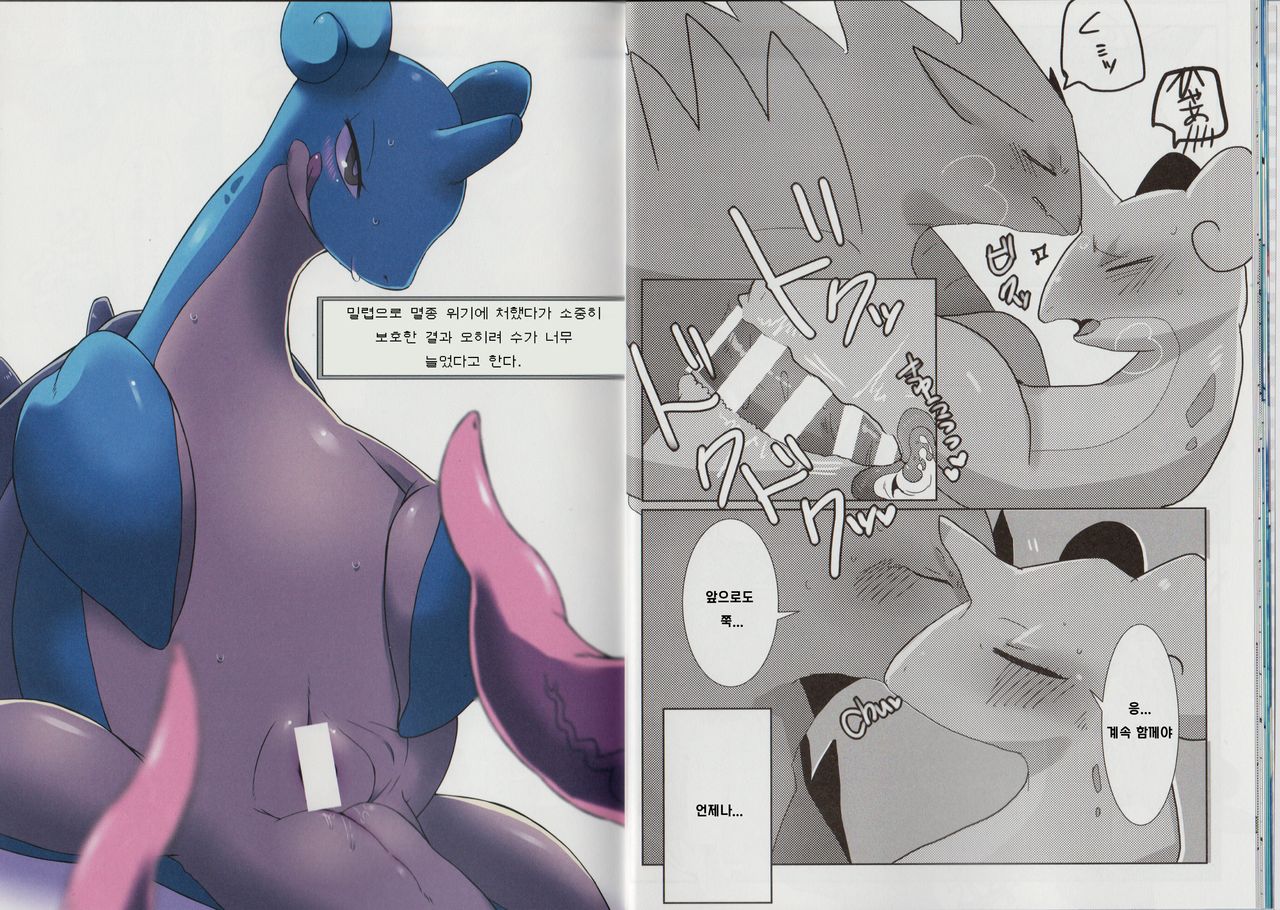 Lapras ni Norarete | 라프라스에 올라타기 page 12 full
