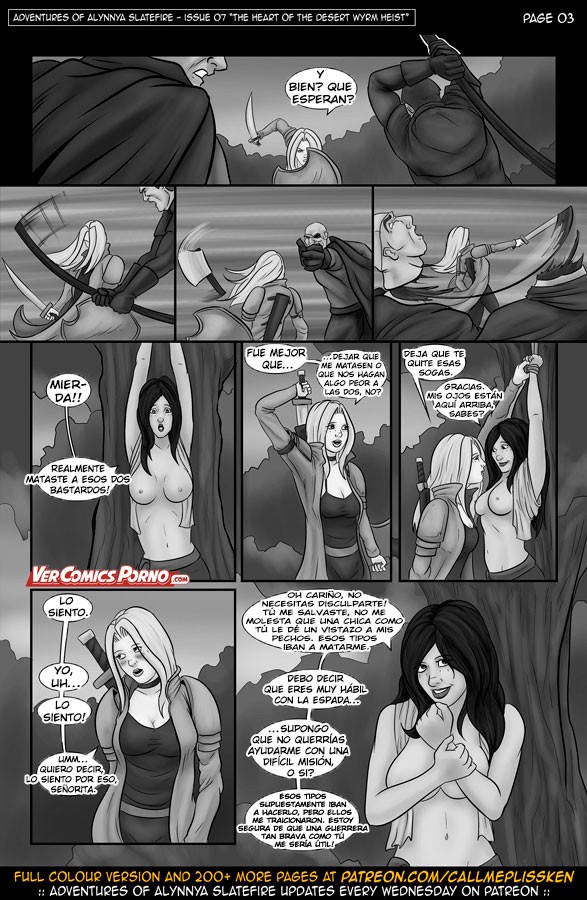 Adventures of Alynnya Slatefire #7 page 4 full