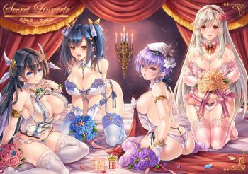 (Dondon Waru no Desu... Ouji) [Onishima no Gogo (Makirin)] Secret Lingerie (Sennen Sensou Aigis) [Sample] cover