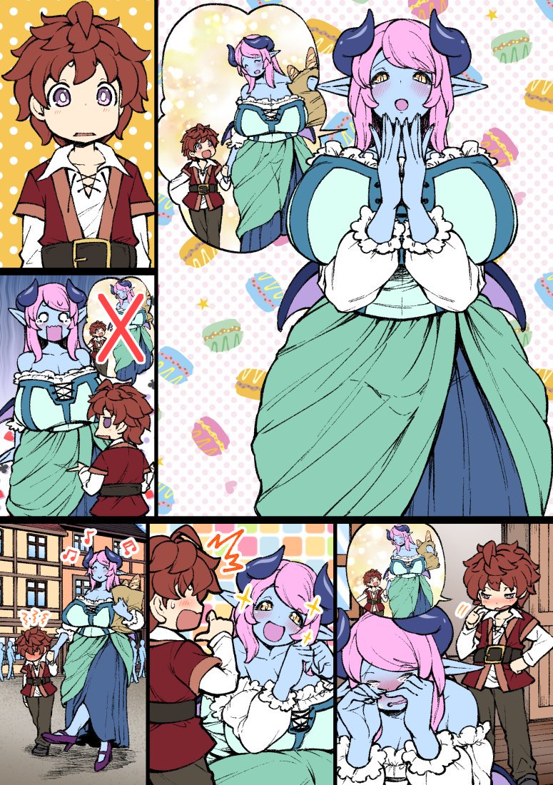 - Female Ork and Man knight & Other Histories page 12 full