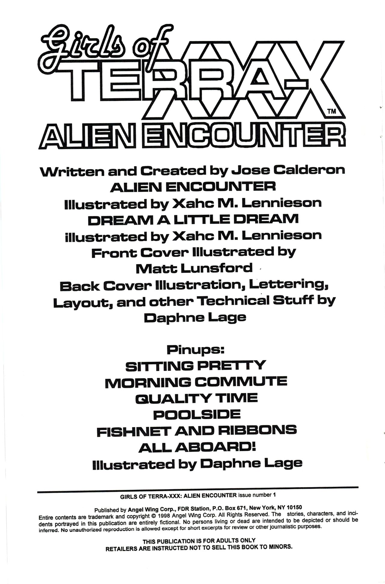 Girls of Terra XXX - Alien Encounter page 2 full