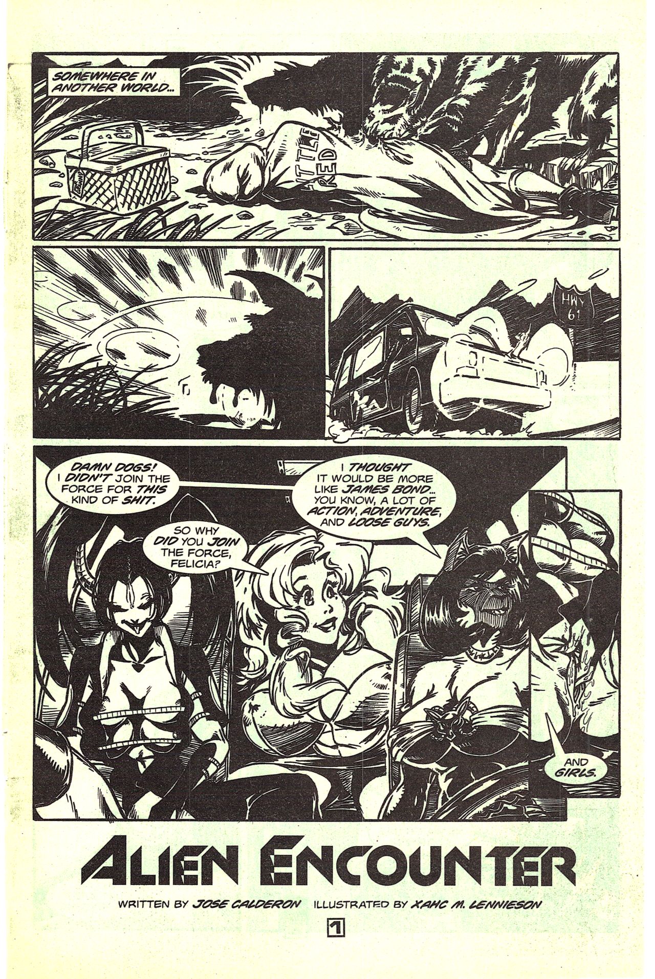 Girls of Terra XXX - Alien Encounter page 3 full