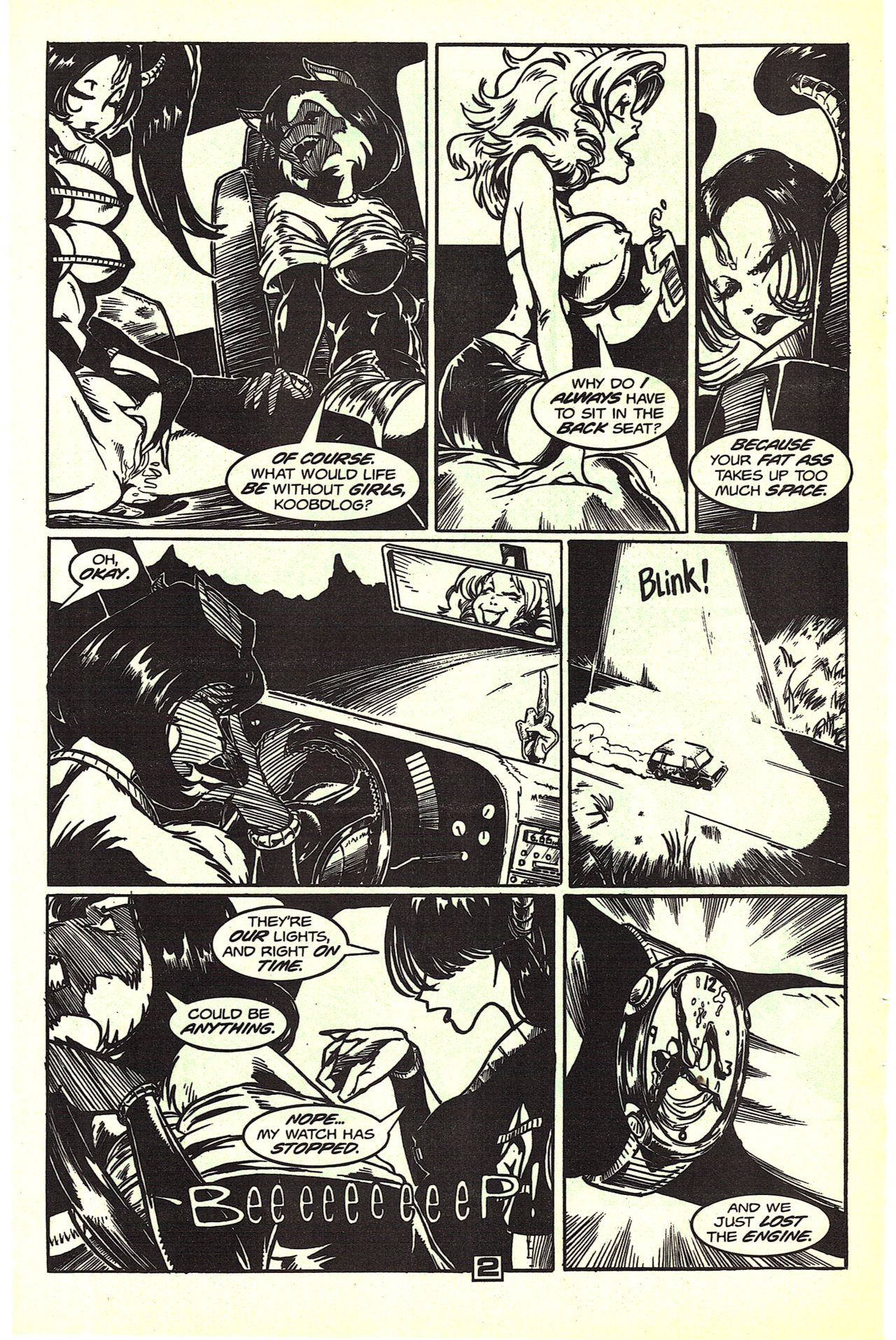 Girls of Terra XXX - Alien Encounter page 4 full